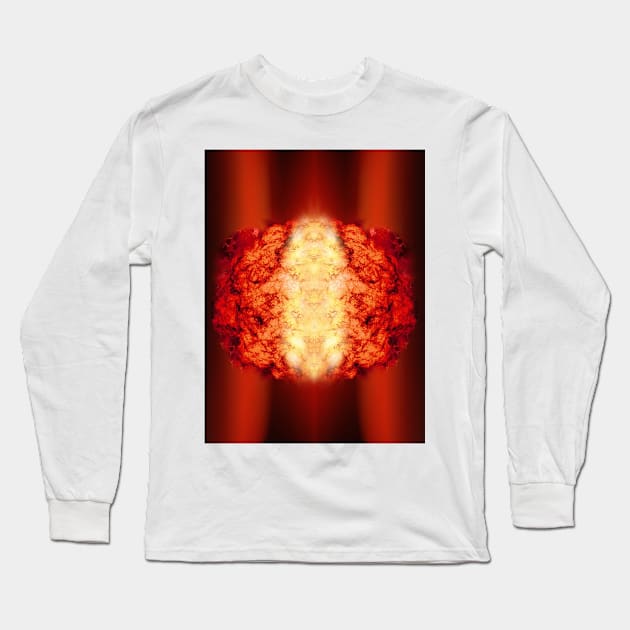 Atomic Collage Long Sleeve T-Shirt by mycko_design